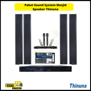 Paket Sound System Masjid Speaker Coloumn Thinuna QL-120L - 4 Speaker